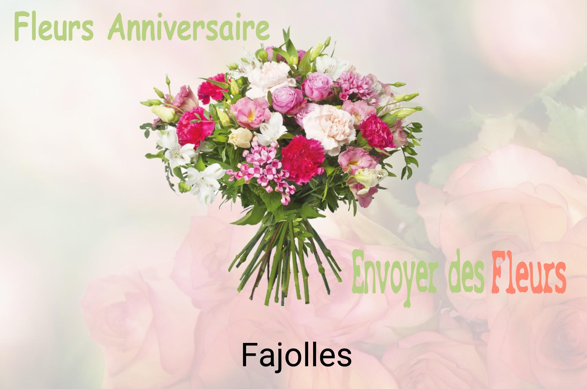 Bouquet de fleurs d’anniversaire livré à Fajolles